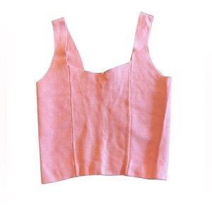 Abercrombie & Fitch Coral Crop Top